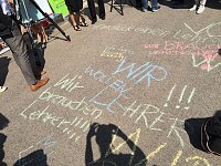Bild: 50 Demonstranten kamen aus dem Landkreis Nordhausen