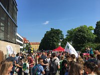Bild: 50 Demonstranten kamen aus dem Landkreis Nordhausen