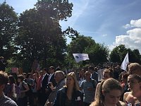 Bild: 50 Demonstranten kamen aus dem Landkreis Nordhausen