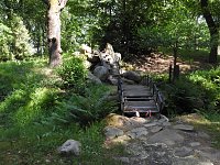 Bild: Lustwandeln im Park von Oranienbaum