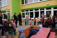 Bild: Bischof zu Besuch in Leinefelde
