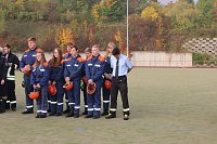 Bild: Leistungsspange von jungen Feuerwehrleuten erk&auml;mpft