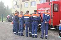 Bild: Leistungsspange von jungen Feuerwehrleuten erk&auml;mpft