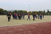 Bild: Leistungsspange von jungen Feuerwehrleuten erk&auml;mpft