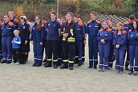 Bild: Leistungsspange von jungen Feuerwehrleuten erk&auml;mpft