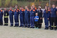 Bild: Leistungsspange von jungen Feuerwehrleuten erk&auml;mpft