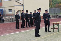 Bild: Leistungsspange von jungen Feuerwehrleuten erk&auml;mpft