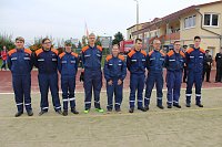 Bild: Leistungsspange von jungen Feuerwehrleuten erk&auml;mpft