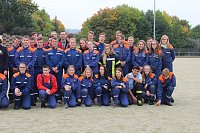 Bild: Leistungsspange von jungen Feuerwehrleuten erk&auml;mpft