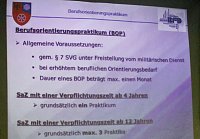 Berufsförderungsdienst der Bundeswehr stellte sich vor Bild: Berufsförderungsdienst der Bundeswehr stellte sich vor