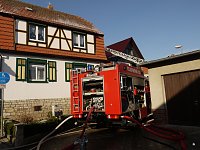 Bild: Scheunenbrand