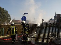 Bild: Scheunenbrand