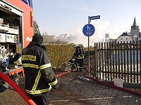 Bild: Scheunenbrand