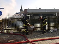 Bild: Scheunenbrand
