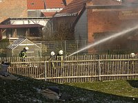 Bild: Scheunenbrand