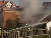 Bild: Scheunenbrand