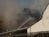Bild: Scheunenbrand