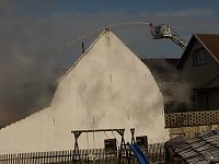 Bild: Scheunenbrand