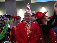 Bild: Empfang im Foyer am Rosenmontag