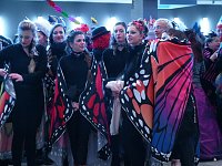 Bild: Empfang im Foyer am Rosenmontag