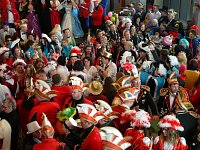 Bild: Empfang im Foyer am Rosenmontag