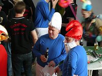 Bild: Empfang im Foyer am Rosenmontag
