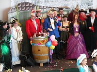 Bild: Empfang im Foyer am Rosenmontag