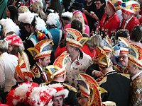 Bild: Empfang im Foyer am Rosenmontag