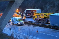 Bild: In Mittelleitplanke gekracht