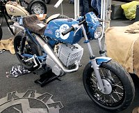 Bild: Motorradmesse in Erfurt