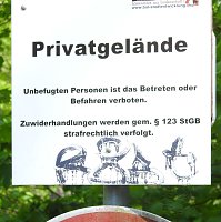 Bild: Peter Blei unterwegs in Ballenstedt