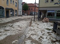 Bild: Schweres Unwetter &uuml;ber Sondershausen