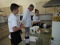 Generalprobe für Schülerkochpokal Bild: Generalprobe für Schülerkochpokal
