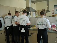 Generalprobe für Schülerkochpokal Bild: Generalprobe für Schülerkochpokal