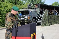 Bild: Einheiten der Bundeswehr verabschiedet