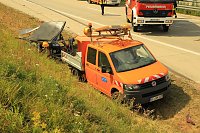 Ein Toter bei Unfall auf der A 38 Bild: Ein Toter bei Unfall auf der A 38