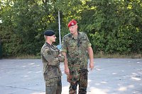 Bild: Panzer in Richtung Litauen verladen