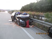 Tödlicher Unfall auf der A38 Bild: Tödlicher Unfall auf der A38