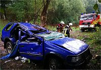 Unfall bei Neuendorf Bild: Unfall bei Neuendorf