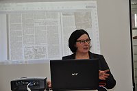 Bild: &Uuml;bergabe digitalisierter Zeitungen