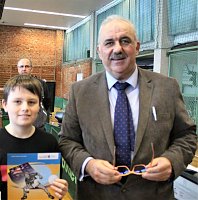 Bild: Hochklassiges Tischtennis beim Schulamtsfinale 