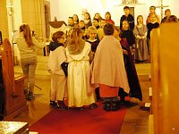 Bild: Elisabeth-Spiel in der Kirche