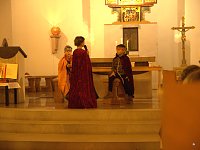 Bild: Elisabeth-Spiel in der Kirche