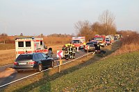 Bild: Sechs Menschen bei Unfall verletzt