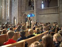 Bild: Gotttesdienst zu Schulbeginn