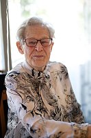 Liesbeth Göber aus Mühlhausen feierte am Sonntag ihren 100. Geburtstag Bild: Liesbeth Göber aus Mühlhausen feierte am Sonntag ihren 100. Geburtstag
