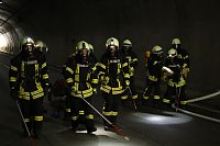 Bild: Gro&szlig;&uuml;bung im H&ouml;llbergtunnel