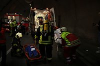 Bild: Gro&szlig;&uuml;bung im H&ouml;llbergtunnel