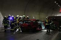 Bild: Gro&szlig;&uuml;bung im H&ouml;llbergtunnel