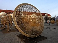 Bild: Installation vor dem Magdeburger Dom